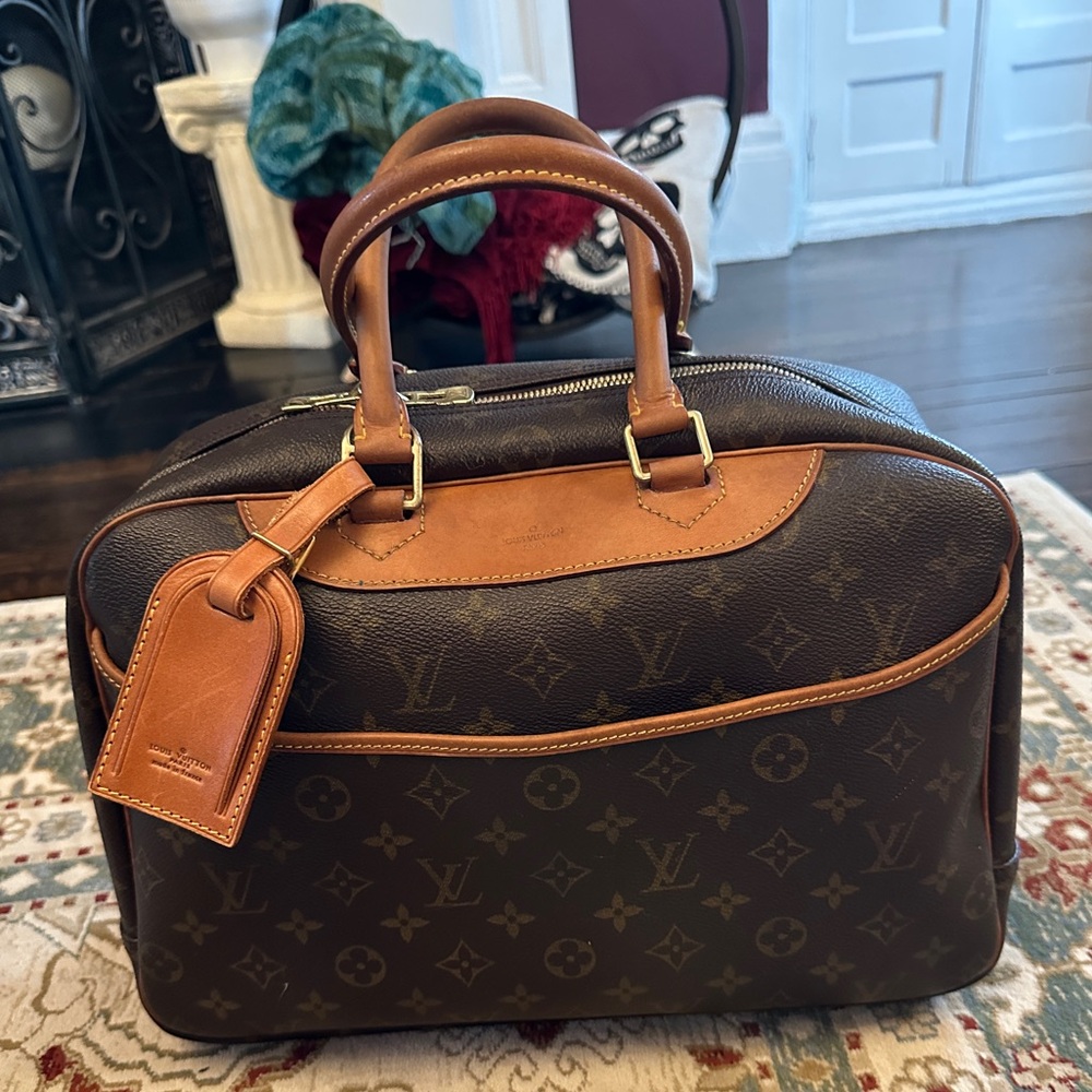 Louis Vuitton Brown Monogram Top Handle Bag